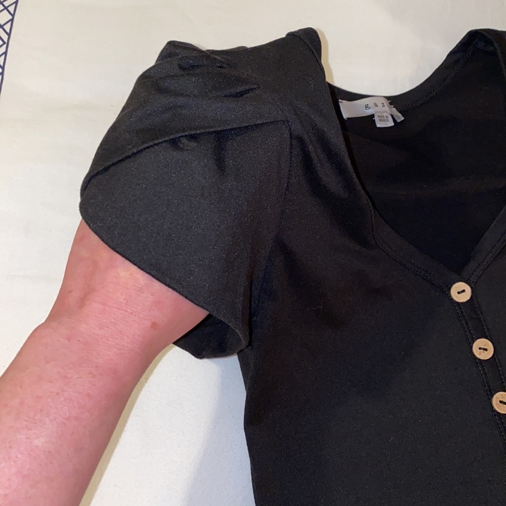 Black bodysuit NWOT - Picture 3 of 5
